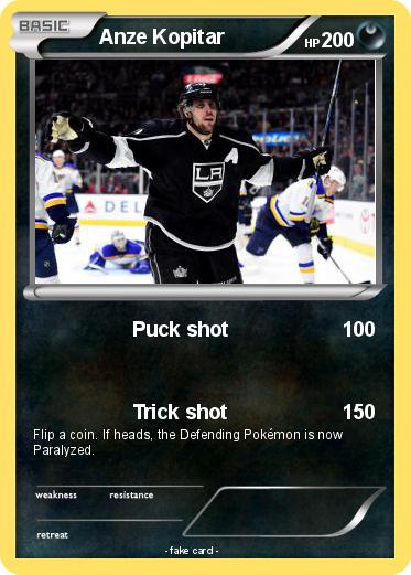 Pokemon Anze Kopitar