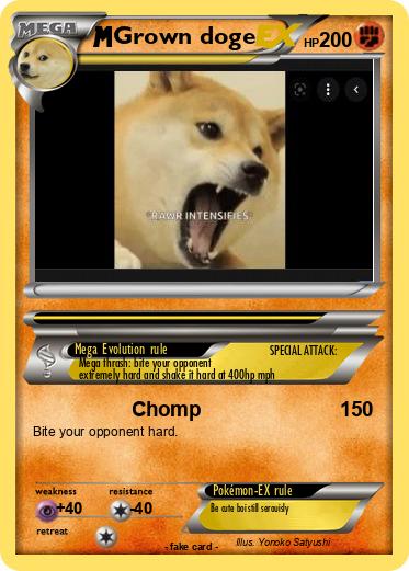Pokemon Grown doge
