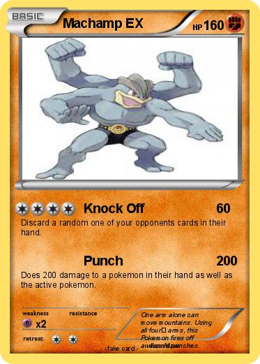 Pokemon Machamp EX