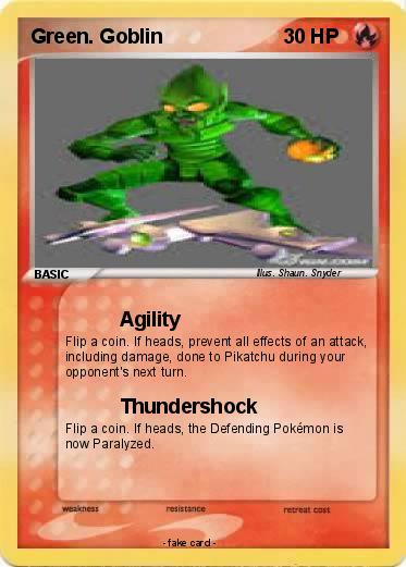 Pokemon Green. Goblin