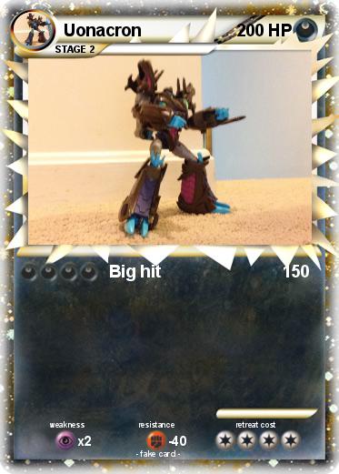 Pokemon Uonacron