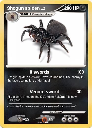 Pokemon Shogun spider