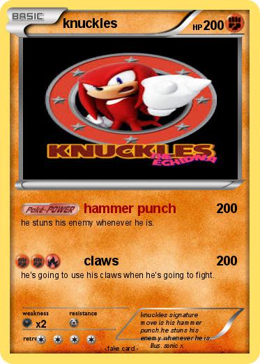 Pokemon knuckles