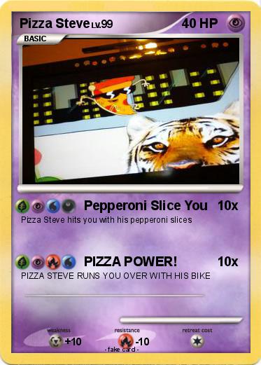 Pokemon Pizza Steve