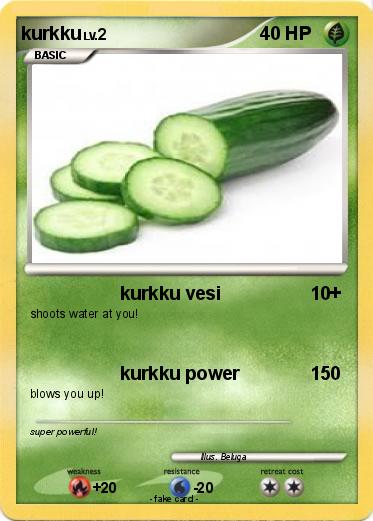 Pokemon kurkku