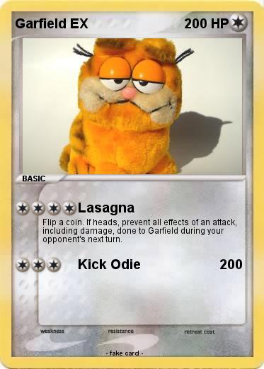 Pokemon Garfield EX