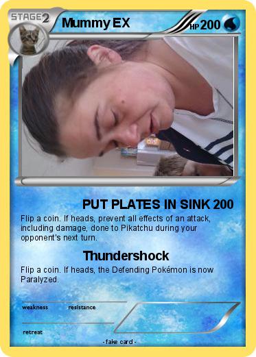 Pokemon Mummy EX