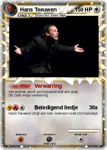 Pokemon Hans Teeuwen