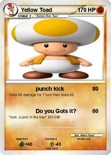 Pokemon Yellow Toad