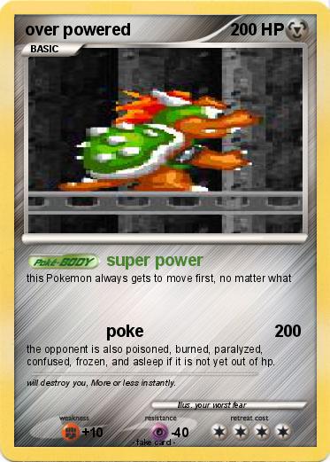 Pokemon over powered