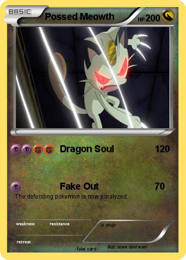 Pokemon Possed Meowth