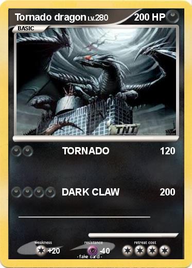 Pokemon Tornado dragon