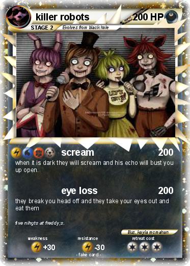 Pokemon killer robots