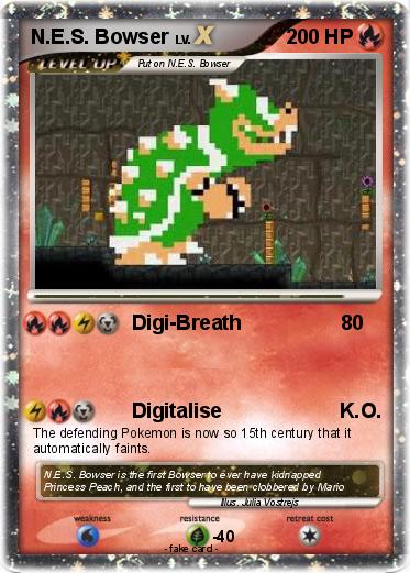 Pokemon N.E.S. Bowser