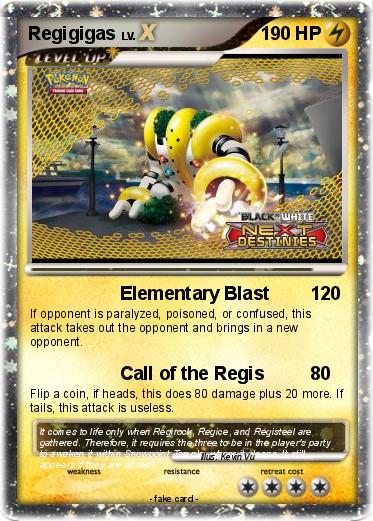 Pokemon Regigigas