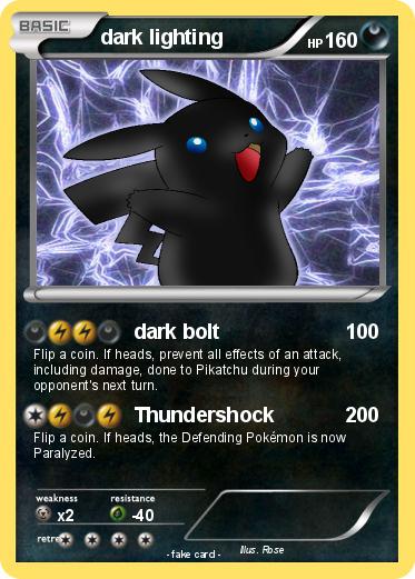 Pokemon dark lighting