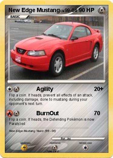 Pokemon New Edge Mustang