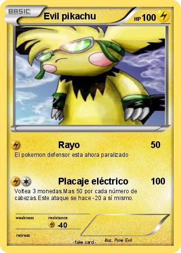 Pokemon Evil pikachu