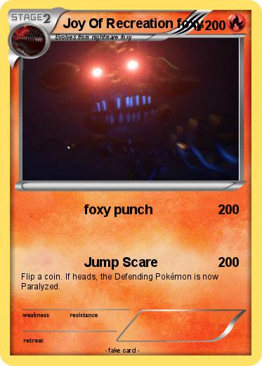 Pokemon Joy Of Recreation foxy