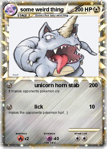 Pokemon some weird thing