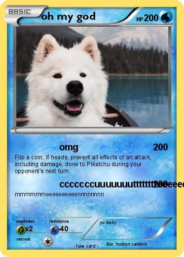 Pokemon oh my god