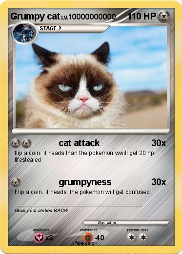 Pokemon Grumpy cat