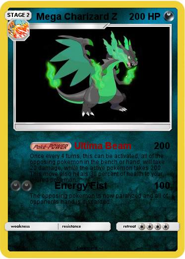 Pokemon Mega Charizard Z
