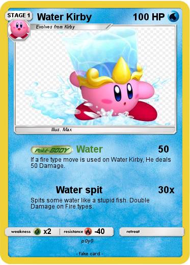 Pokemon Water Kirby