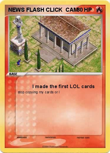 Pokemon NEWS FLASH CLICK  CAM