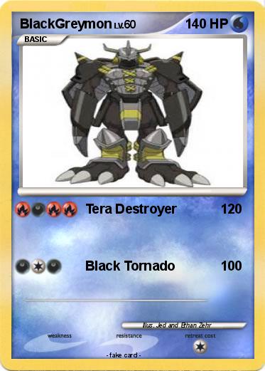 Pokemon BlackGreymon