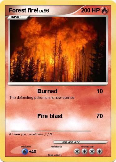 Pokemon Forest fire!