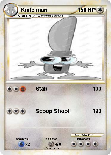 Pokemon Knife man