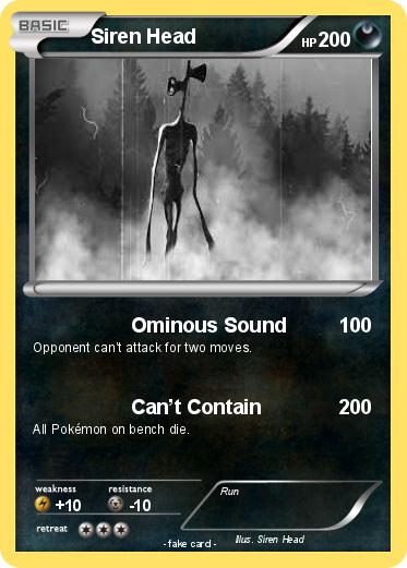 Pokemon Siren Head