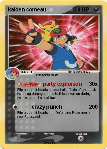 Pokemon kaiden comeau