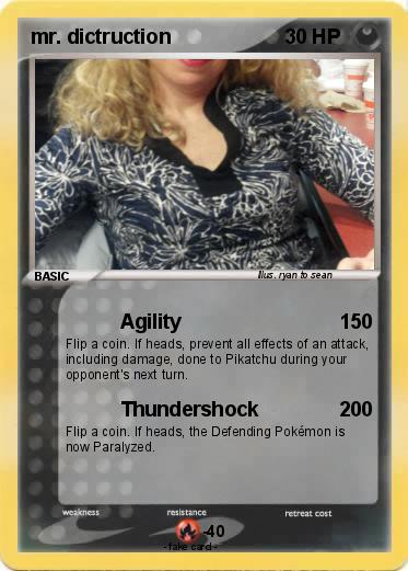 Pokemon mr. dictruction