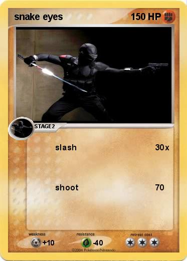 Pokemon snake eyes