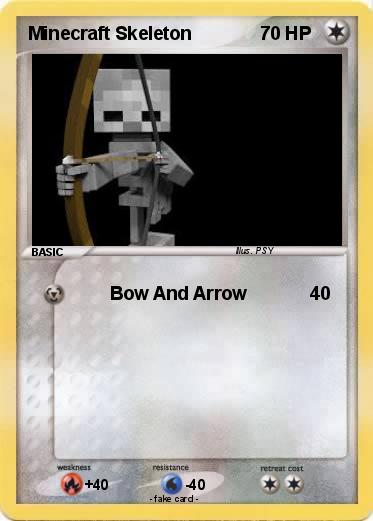 Pokemon Minecraft Skeleton