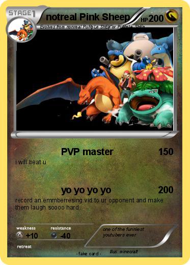 Pokemon notreal Pink Sheep