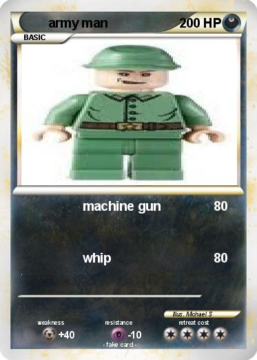 Pokemon army man