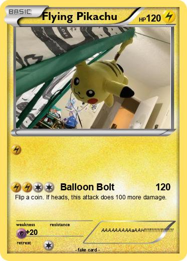 Pokemon Flying Pikachu