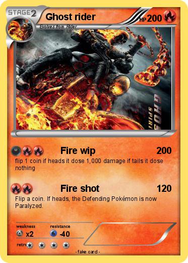 Pokemon Ghost rider