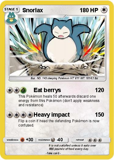 Pokemon Snorlax