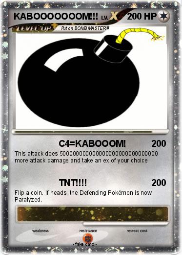 Pokemon KABOOOOOOOM!!!