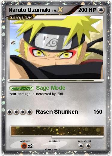 Pokemon Naruto Uzumaki