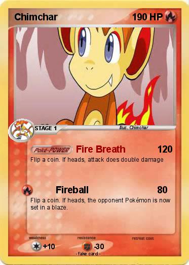 Pokemon Chimchar