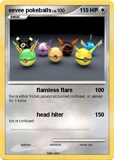 Pokemon eevee pokeballs