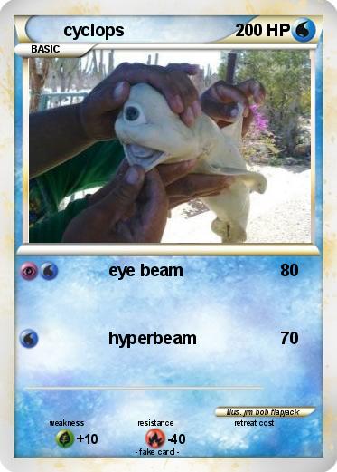 Pokemon cyclops