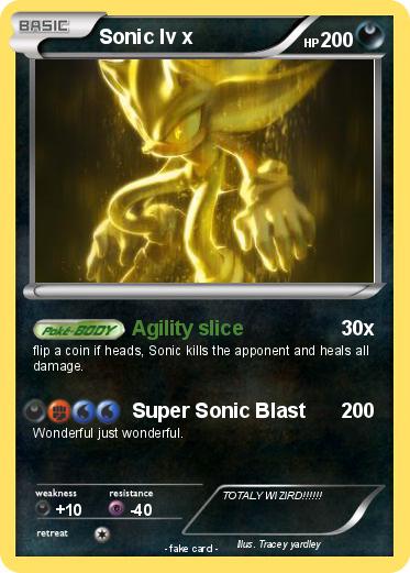 Pokemon Sonic lv x
