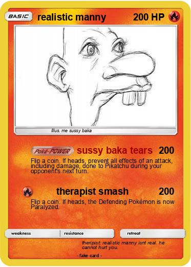 Pokemon realistic manny