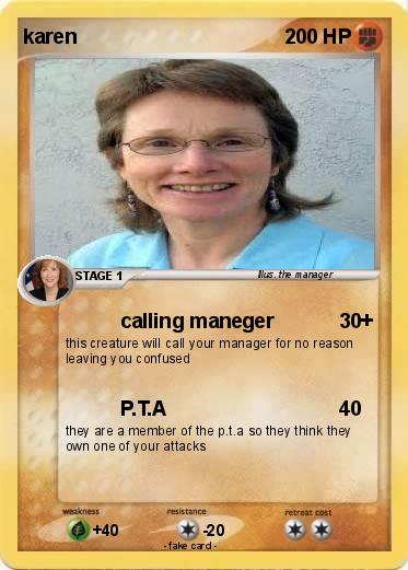 Pokemon karen